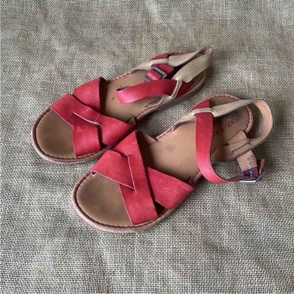 kork ease Comfy flat sandals k17705 cbha14 soft cute Beach Leather Cruise - Picture 2 of 10